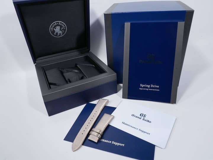 グランドセイコー Elegance Collection 限定モデル Ref.SBGY008 ピンクゴールド 垂り雪文字盤 中古 wohjaebv