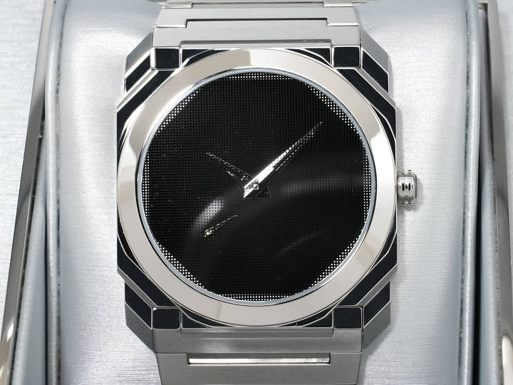 ブルガリ オクト フィニッシモ 妹島和世 Ref.103710 ステンレススチール グレー文字盤 中古 h6q7ihw7