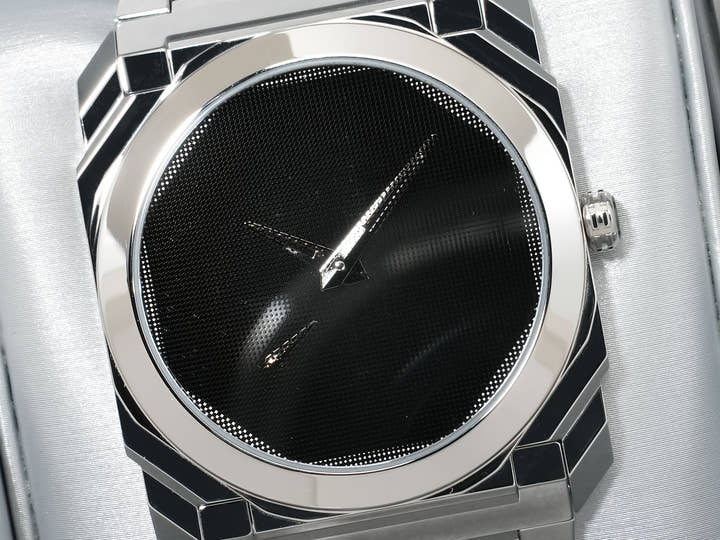 ブルガリ オクト フィニッシモ 妹島和世 Ref.103710 ステンレススチール グレー文字盤 中古 h6q7ihw7