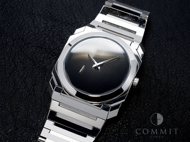 ブルガリ オクト フィニッシモ 妹島和世 Ref.103710 ステンレススチール グレー文字盤 中古 h6q7ihw7