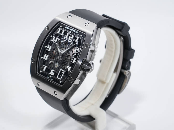 リシャールミル オートマティック Ref.RM67-01 チタン スケルトン文字盤 中古 nhicam4u