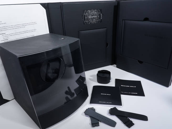 リシャールミル オートマティック Ref.RM67-01 チタン スケルトン文字盤 中古 nhicam4u