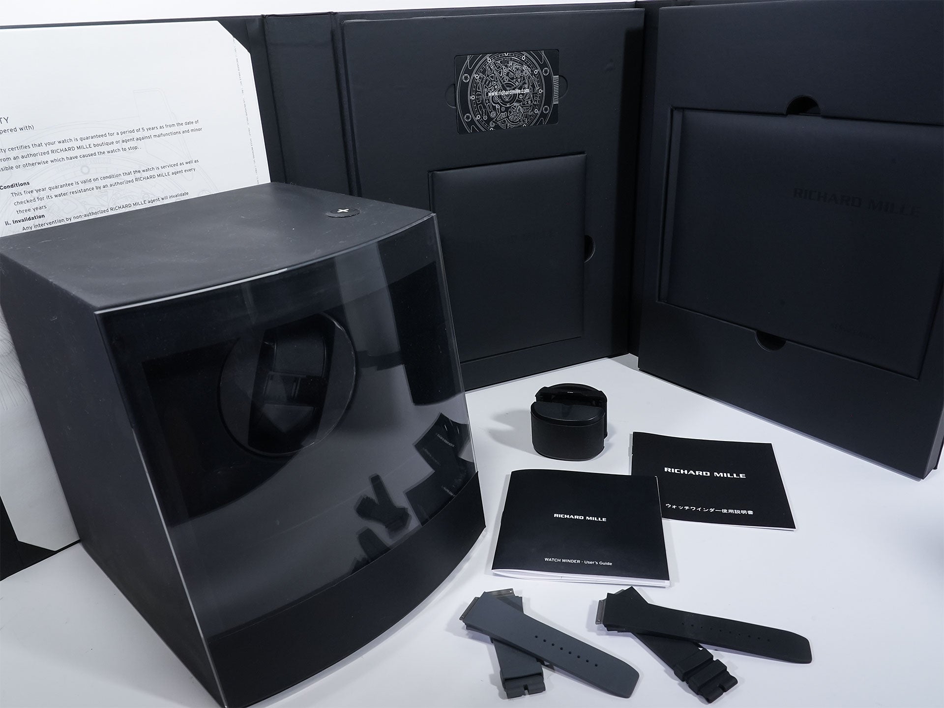 リシャールミル オートマティック Ref.RM67-01 チタン スケルトン文字盤 中古 nhicam4u