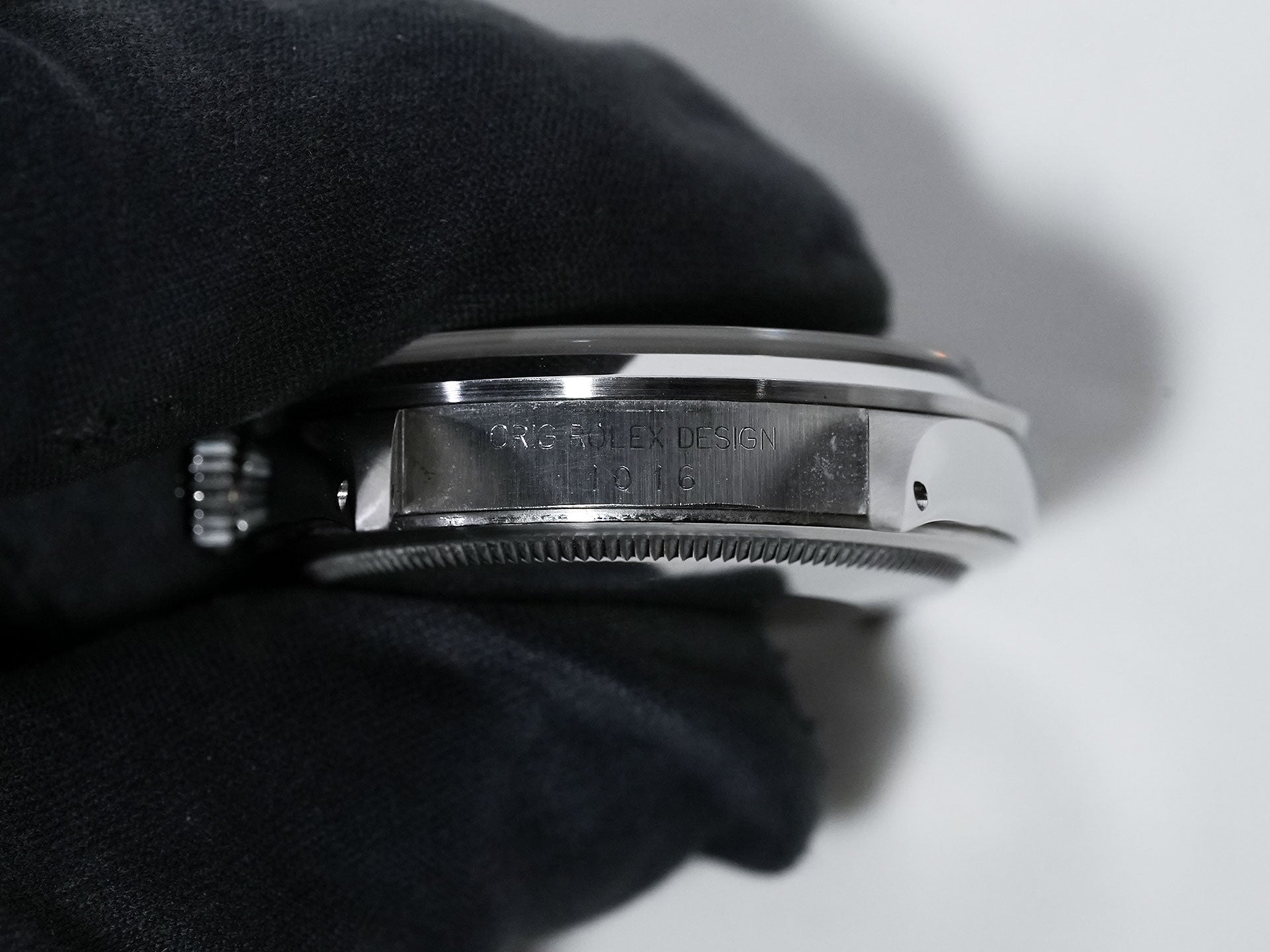 ロレックス エクスプローラーI Ref.1016 ステンレススチール ブラック文字盤 中古 mbxjuoqd