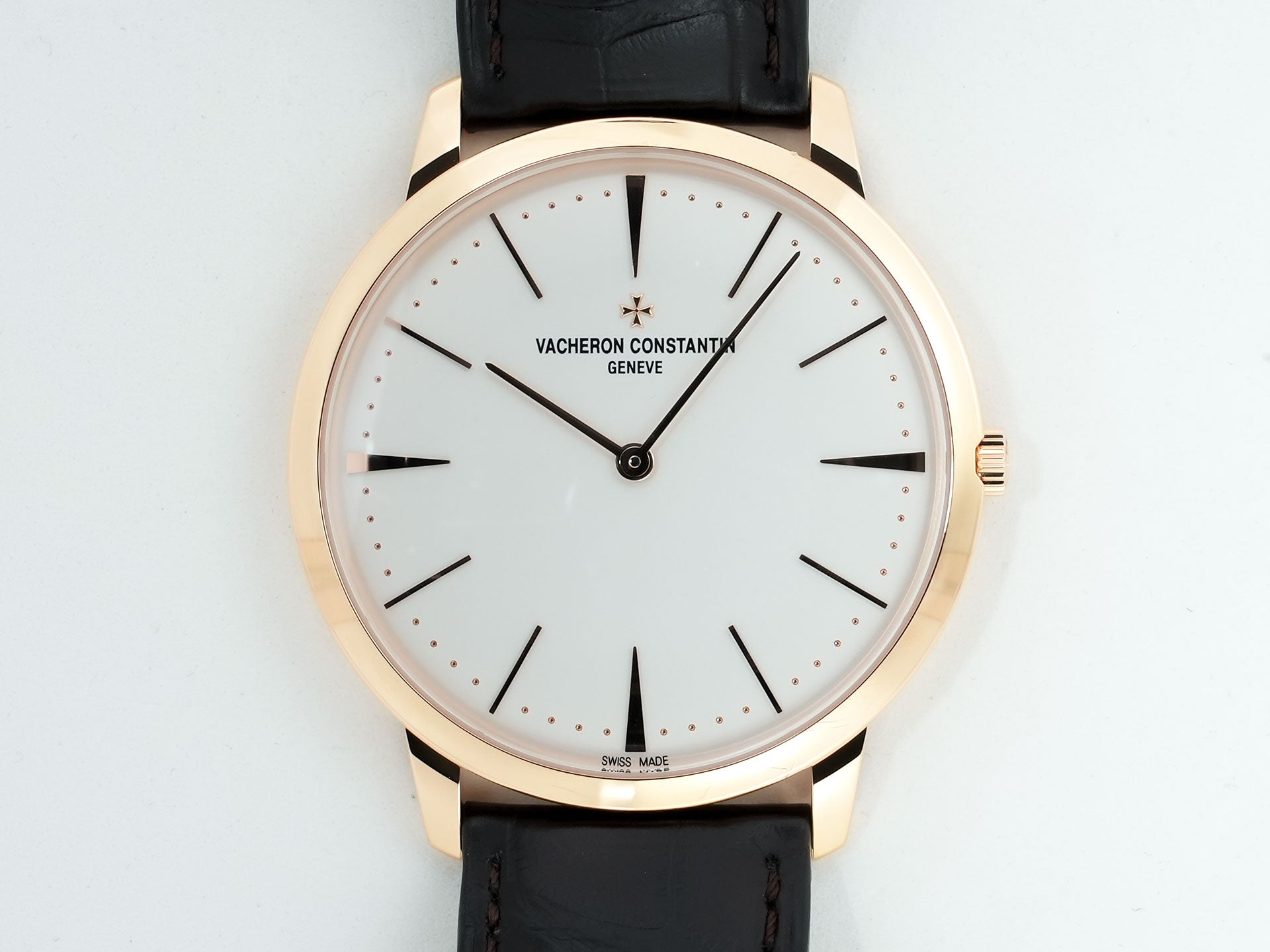 ヴァシュロンコンスタンタン パトリモニー マニュアルワインディング Ref.81180/000R-9159 ピンクゴールド シルバー文字盤 中古 ecxwm2y7