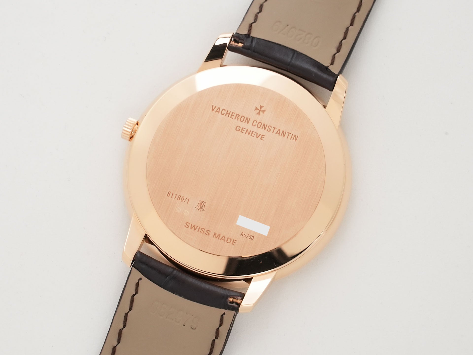 ヴァシュロンコンスタンタン パトリモニー マニュアルワインディング Ref.81180/000R-9159 ピンクゴールド シルバー文字盤 中古 ecxwm2y7