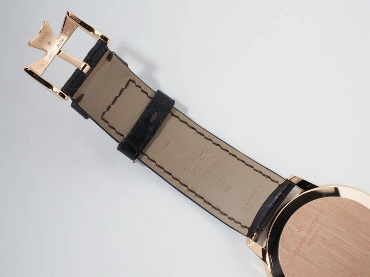 ヴァシュロンコンスタンタン パトリモニー マニュアルワインディング Ref.81180/000R-9159 ピンクゴールド シルバー文字盤 中古 ecxwm2y7