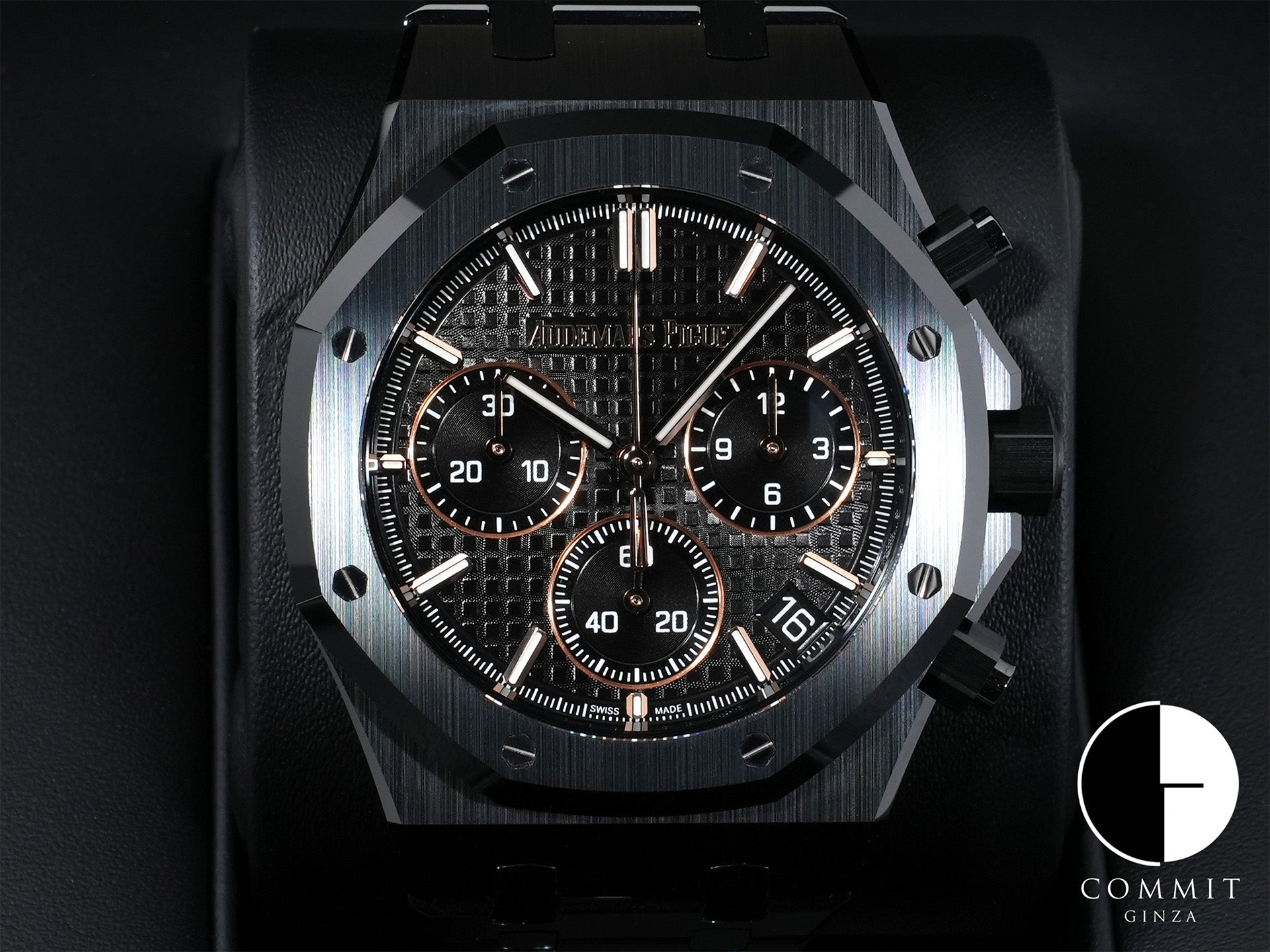 オーデマピゲ ロイヤルオーク クロノグラフ Ref.26240CE.OO.1225CE.02 ブラックセラミック ブラック文字盤 未使用 gz8936n3