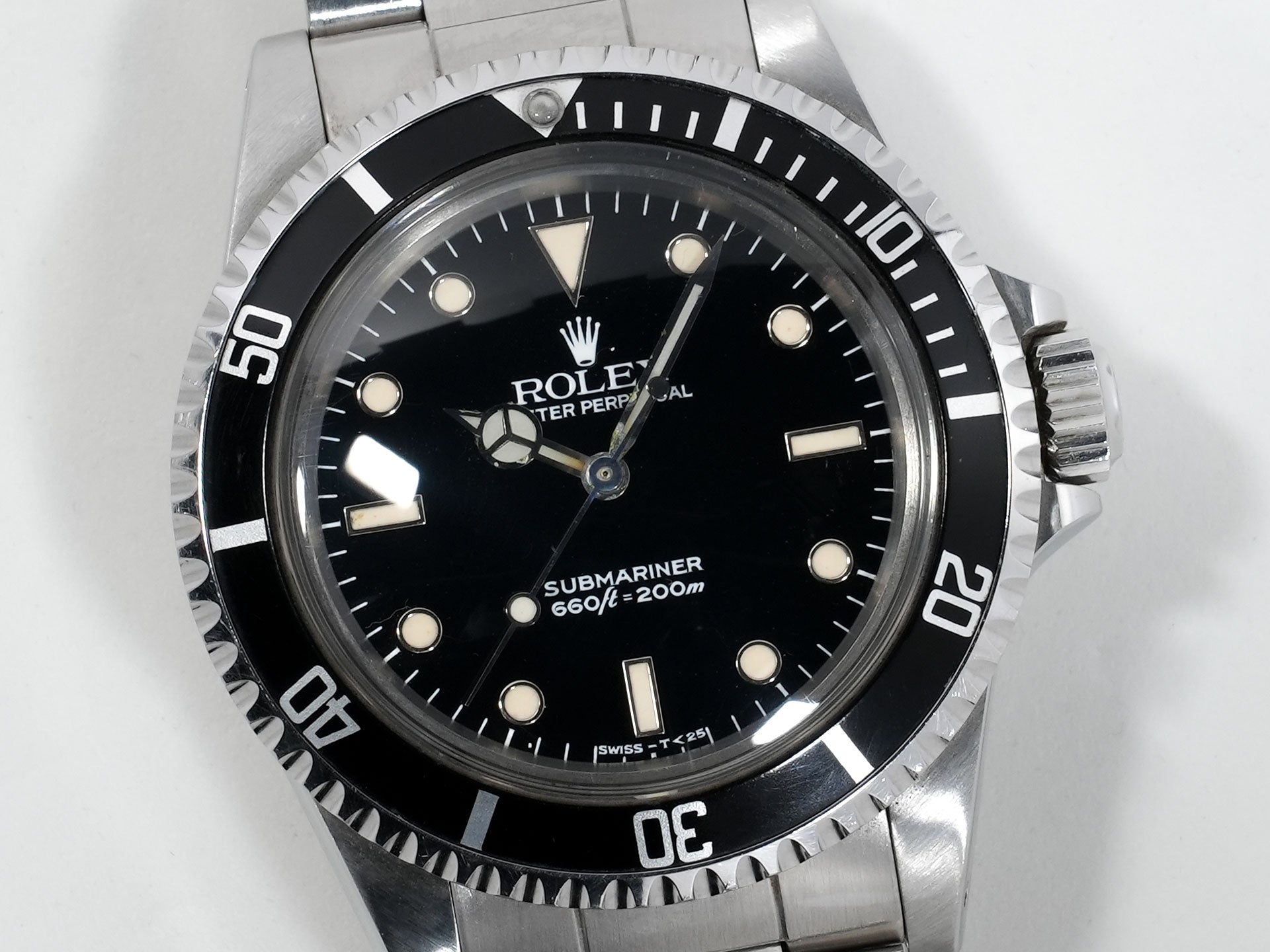 Rolex Submariner Ref. 5513 Stainless Steel Black Dial Pre-owned nxnj3qyc