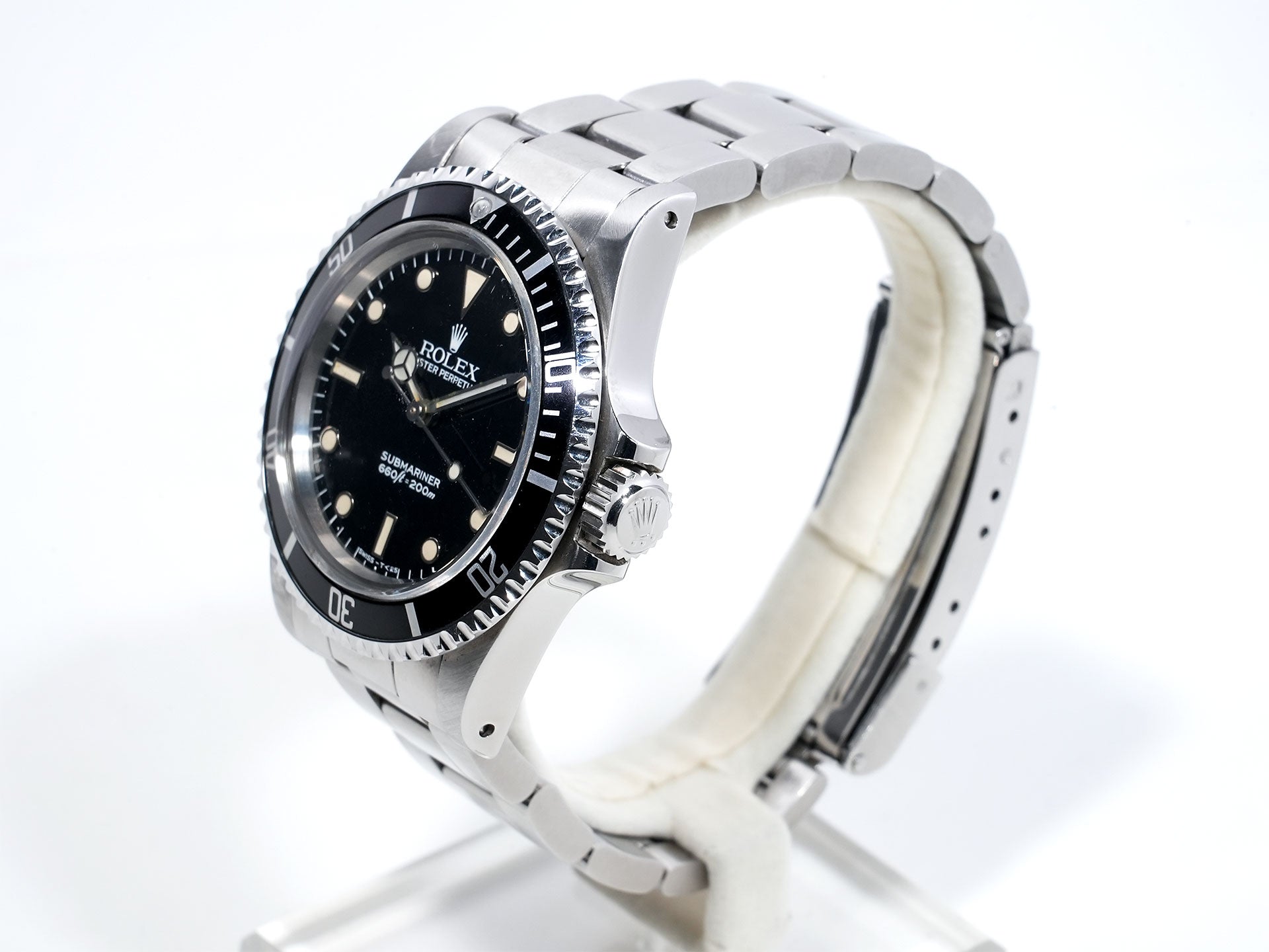 Rolex Submariner Ref. 5513 Stainless Steel Black Dial Pre-owned nxnj3qyc