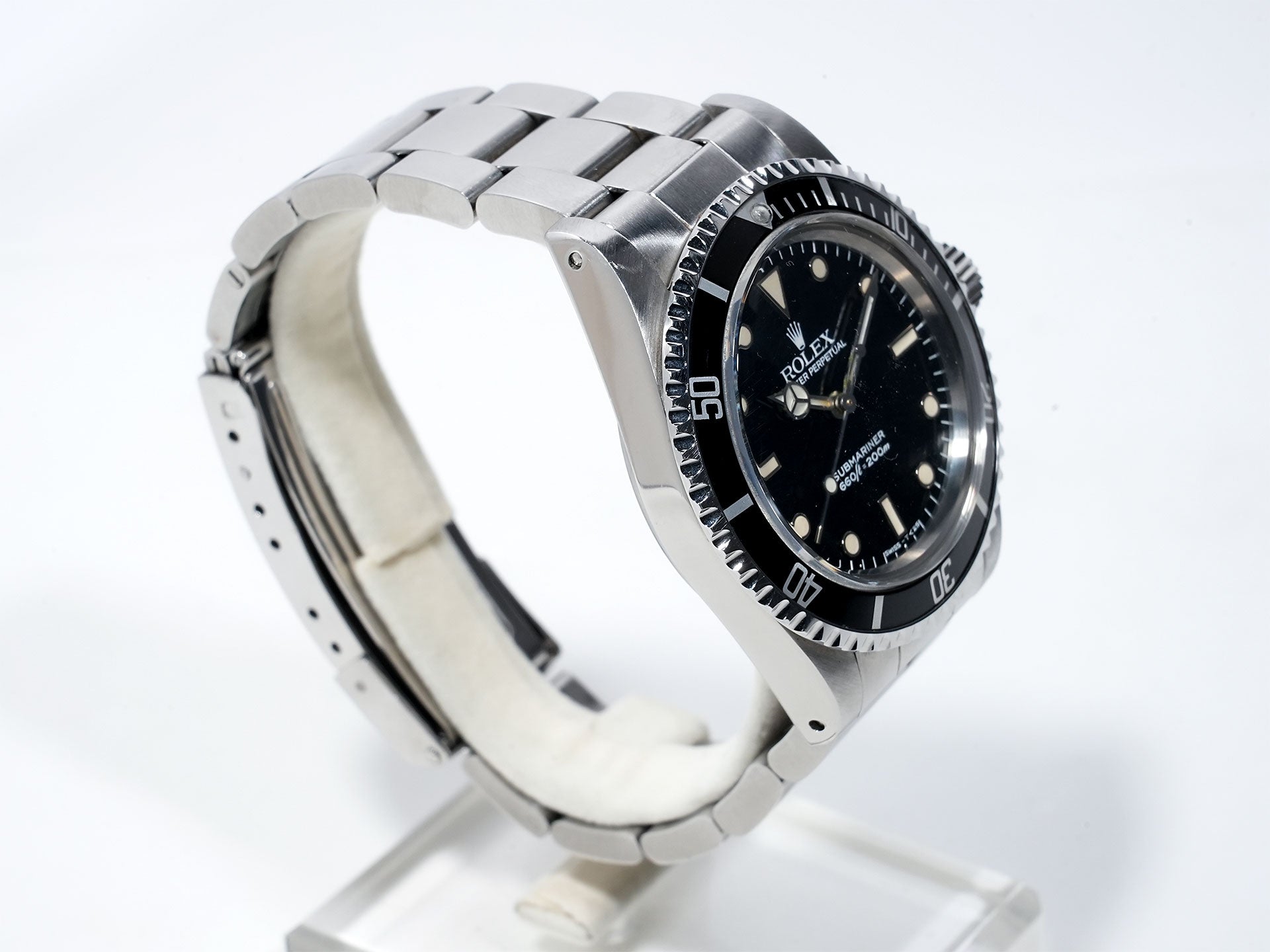 Rolex Submariner Ref. 5513 Stainless Steel Black Dial Pre-owned nxnj3qyc