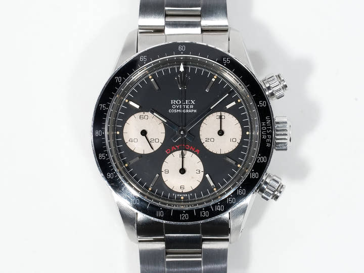 ロレックス デイトナ Ref.6263 ステンレススチール ブラック文字盤 中古 8jc43q7t