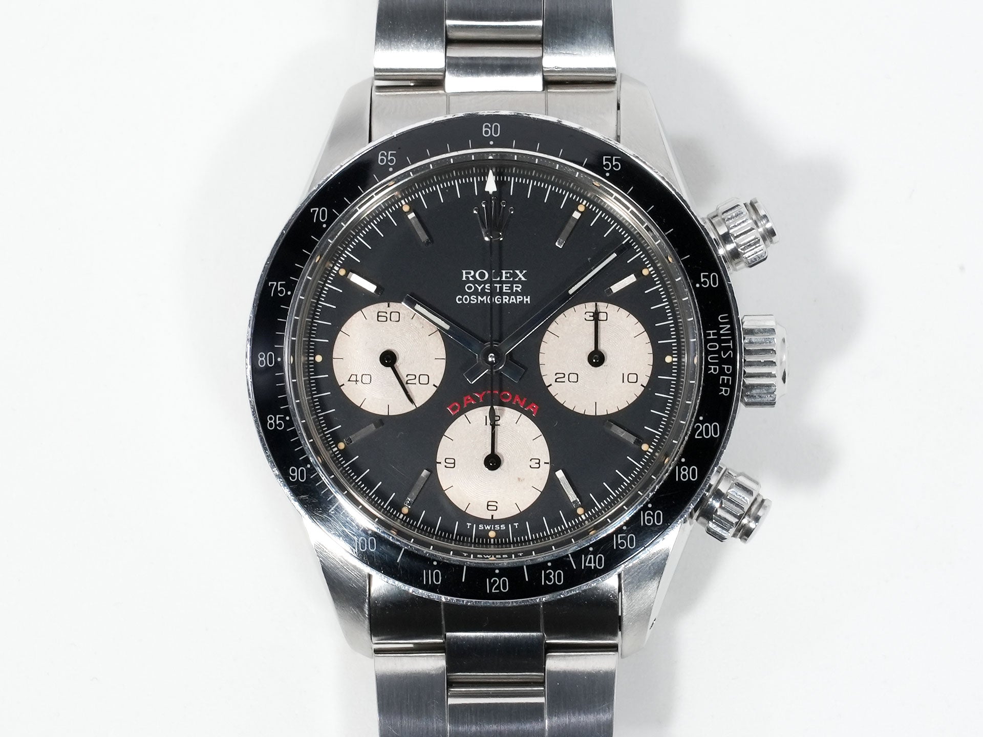 ロレックス デイトナ Ref.6263 ステンレススチール ブラック文字盤 中古 8jc43q7t