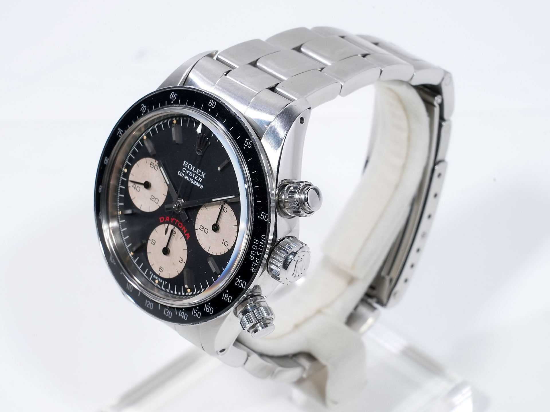 ロレックス デイトナ Ref.6263 ステンレススチール ブラック文字盤 中古 8jc43q7t