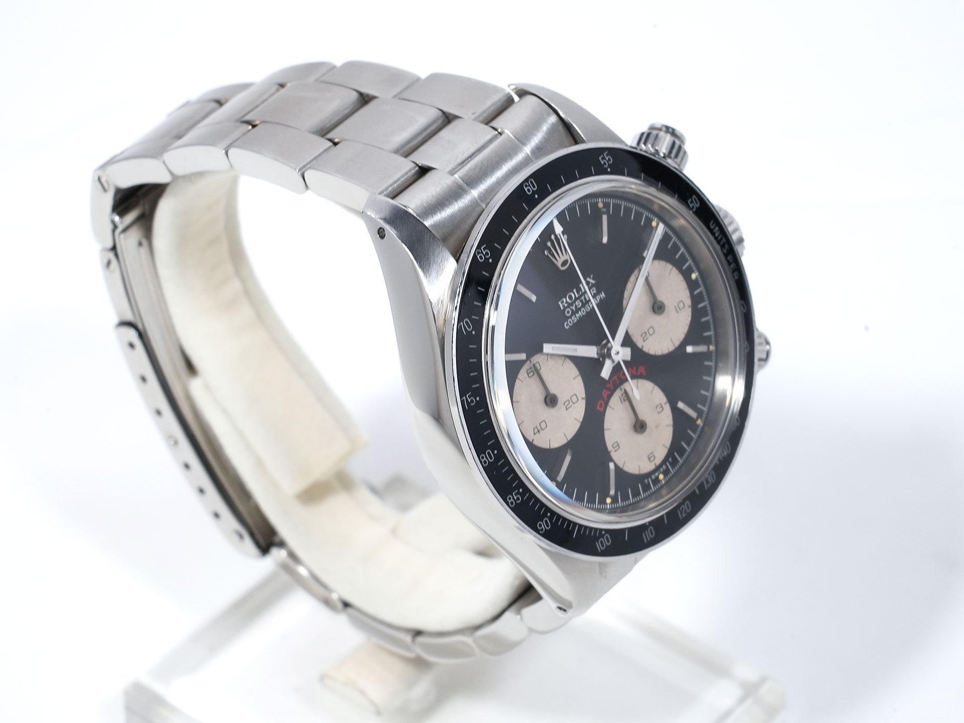 ロレックス デイトナ Ref.6263 ステンレススチール ブラック文字盤 中古 8jc43q7t