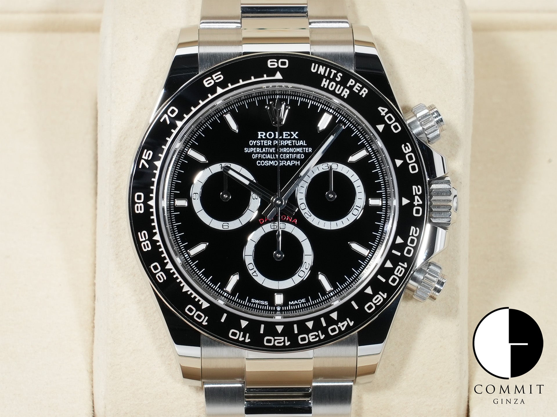 ロレックス デイトナ Ref.126500LN ステンレススチール ブラック文字盤 未使用 rb9mnmaj