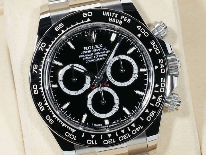 ロレックス デイトナ Ref.126500LN ステンレススチール ブラック文字盤 未使用 rb9mnmaj