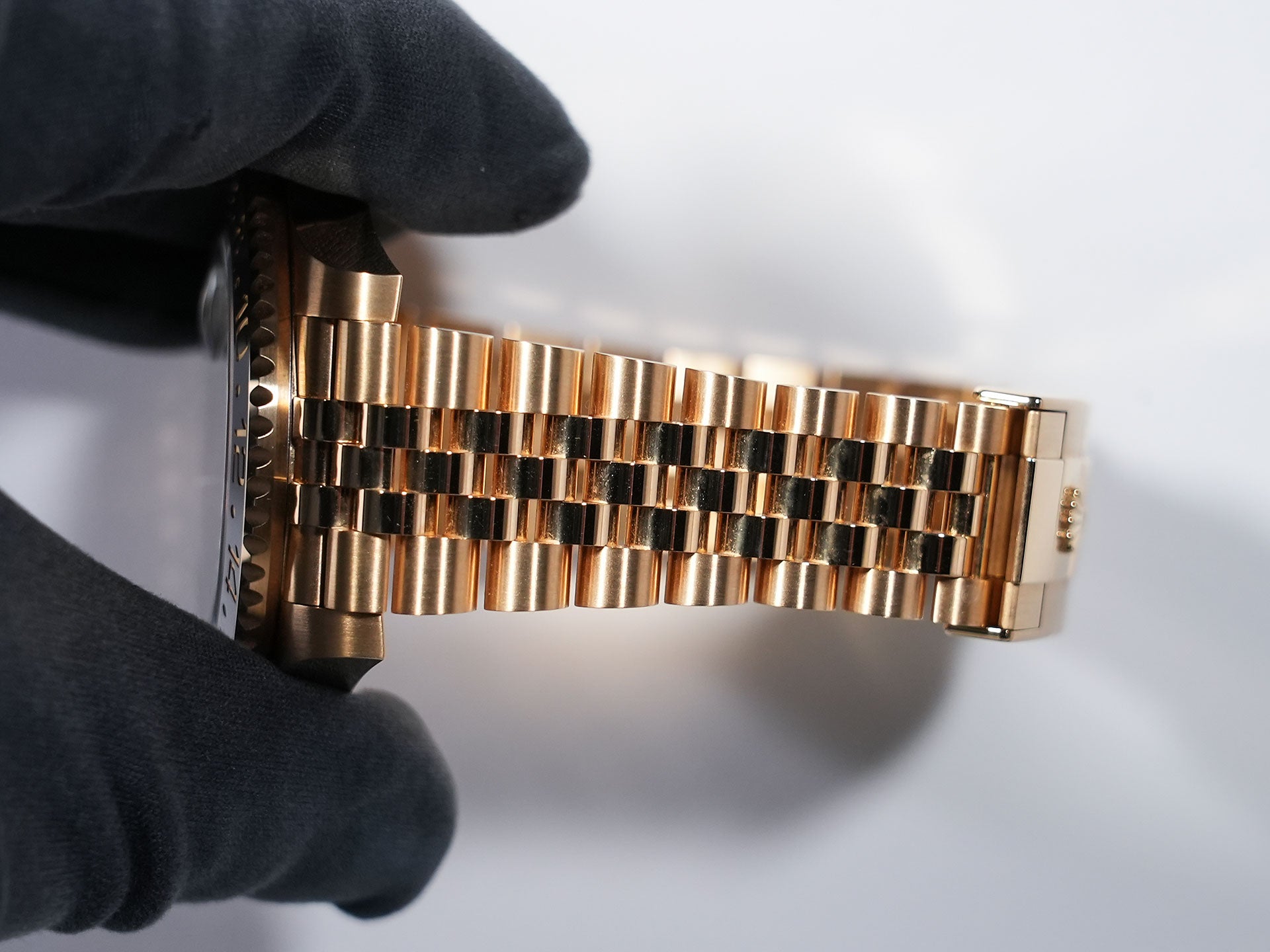 ロレックス GMTマスターII Ref.126718GRNR イエローゴールド ブラック文字盤 ジュビリーブレスレット 美品 qanjf5fw