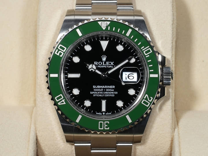 ロレックス サブマリーナー デイト Ref.126610LV ステンレススチール ブラック文字盤 中古 2n7xjvc5