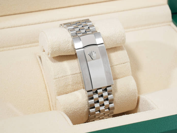 ロレックス デイトジャスト41 Ref.126334 ステンレススチール/ホワイトゴールド ミントグリーン文字盤 ジュビリーブレスレット 未使用 fo5v8ybz