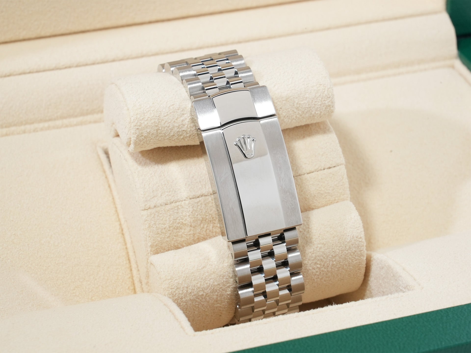 ロレックス デイトジャスト41 Ref.126334 ステンレススチール/ホワイトゴールド ミントグリーン文字盤 ジュビリーブレスレット 未使用 fo5v8ybz