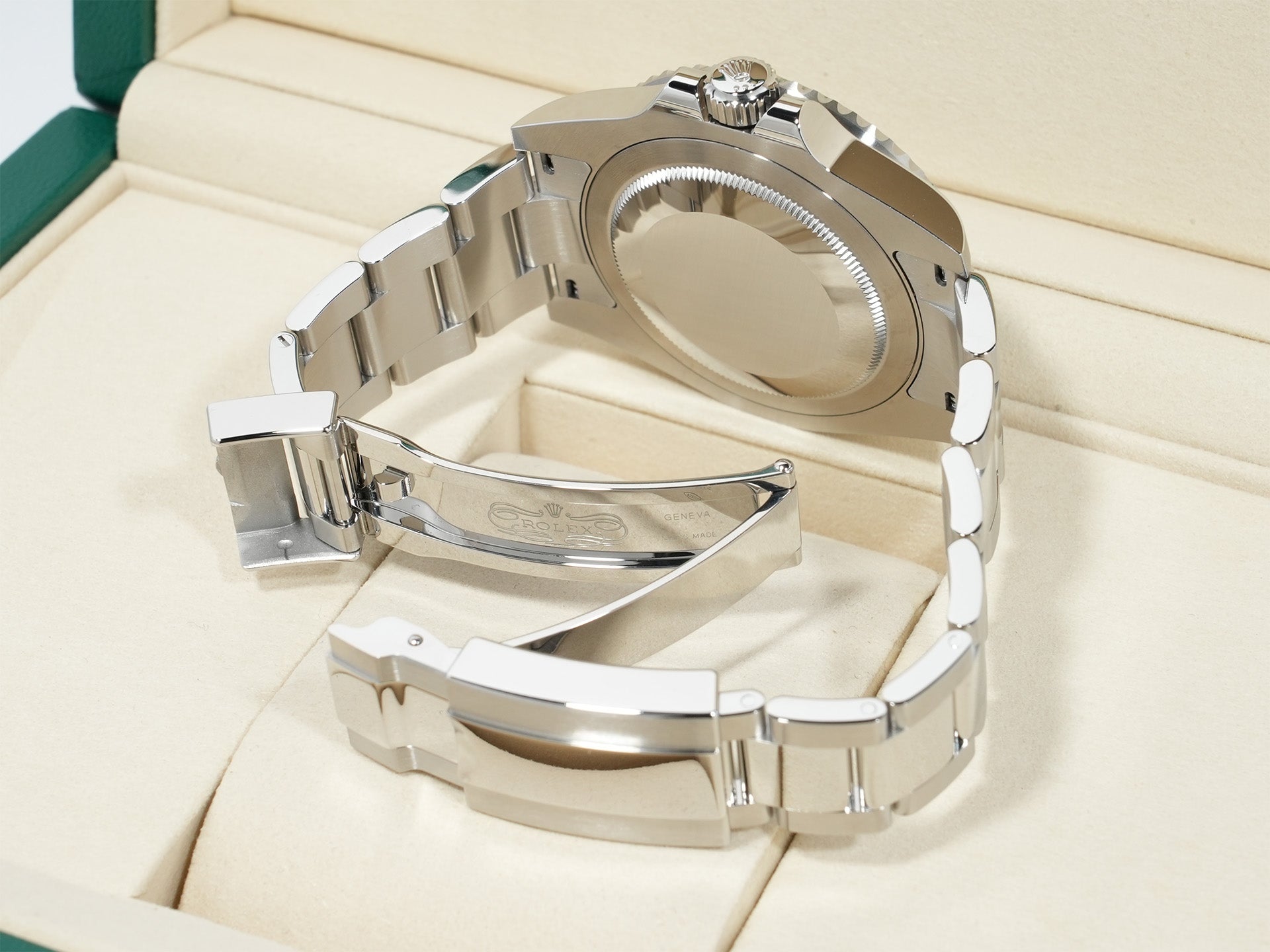 ロレックス GMTマスターII Ref.126710BLNR ステンレススチール ブラック文字盤 オイスターブレスレット 未使用 qu6vftsu