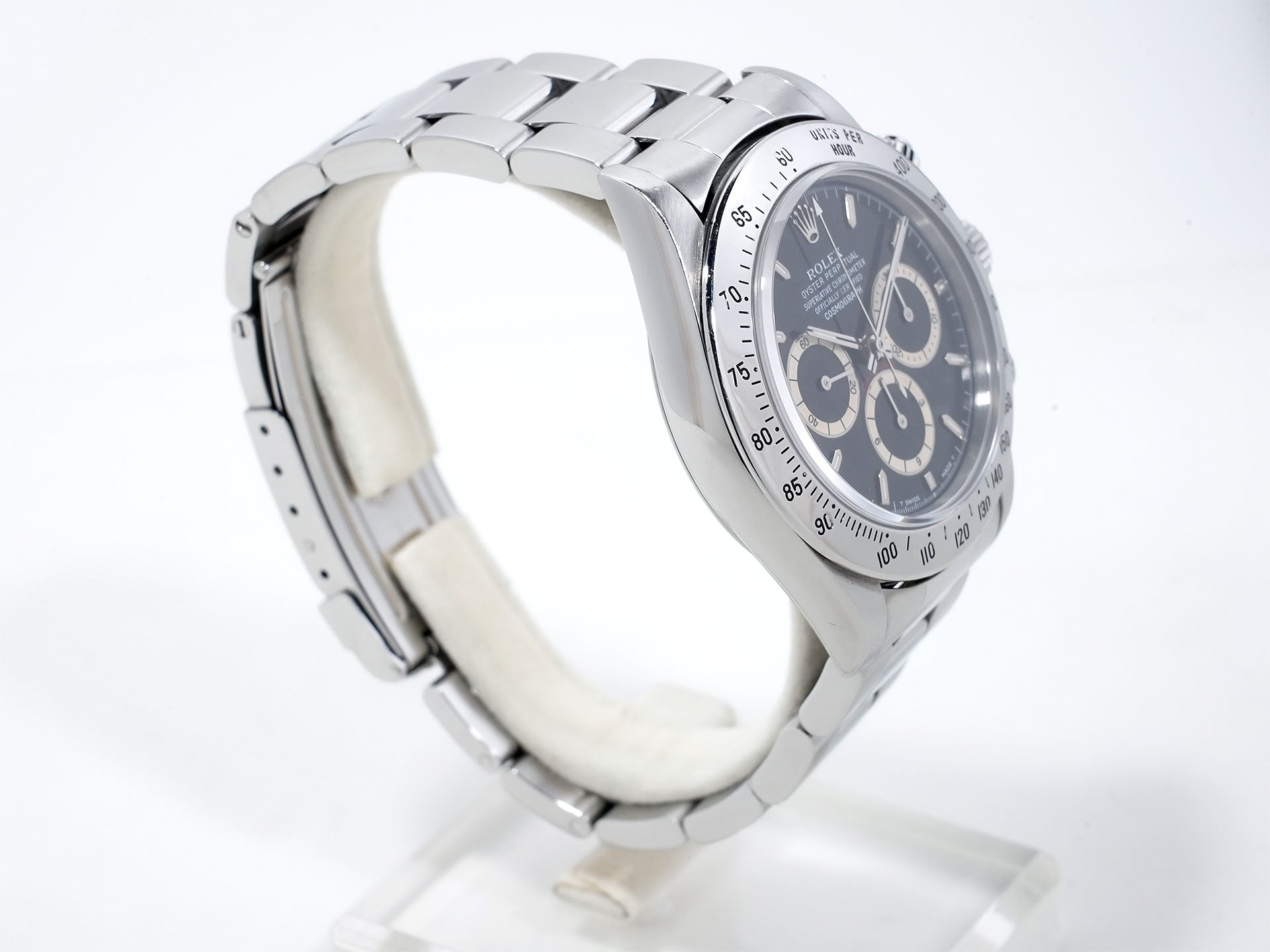 ロレックス デイトナ エルプリメロ Ref.16520 ステンレススチール ブラック文字盤 中古 6p6g4sod