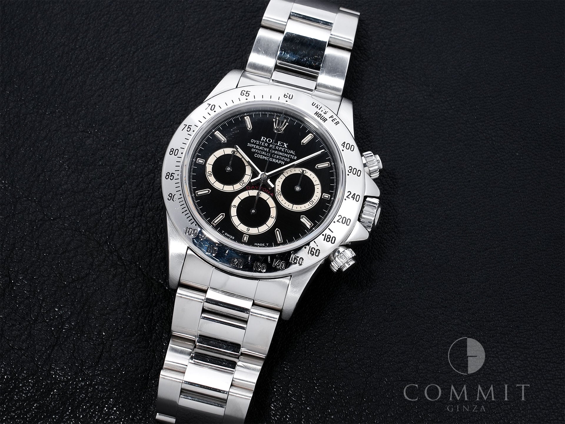 ロレックス デイトナ エルプリメロ Ref.16520 ステンレススチール ブラック文字盤 中古 6p6g4sod