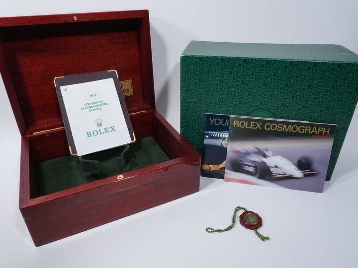 ロレックス デイトナ エルプリメロ Ref.16519 ホワイトゴールド ホワイトアラビア文字盤 美中古 7mci8sbd