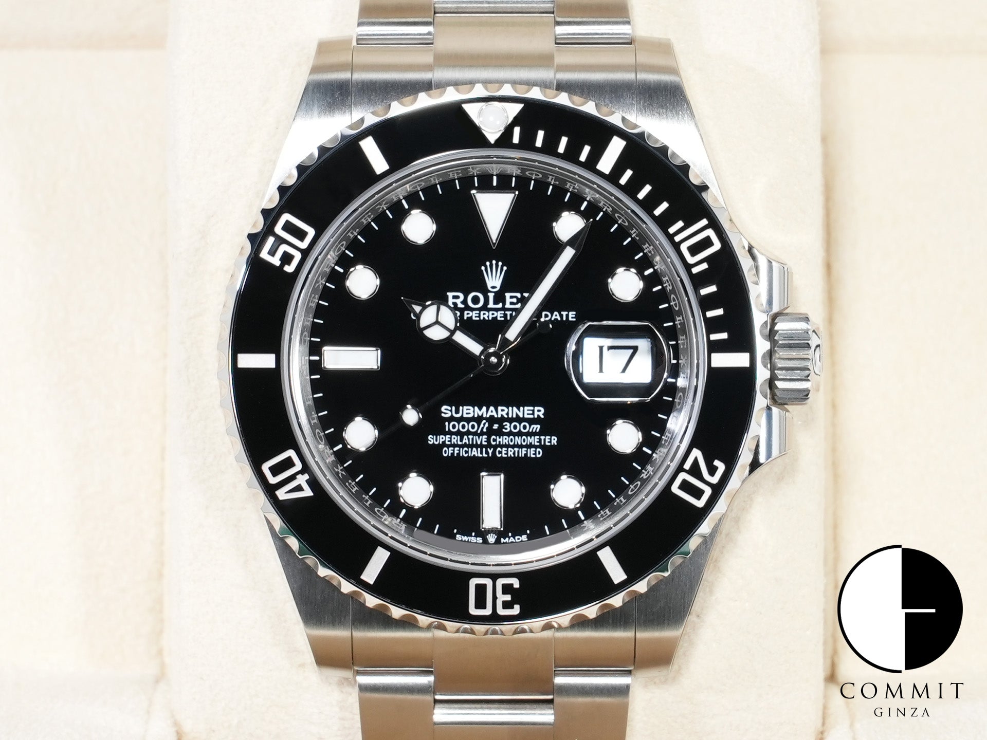 ロレックス サブマリーナー デイト Ref.126610LN ステンレススチール ブラック文字盤 未使用 9mjnxxks