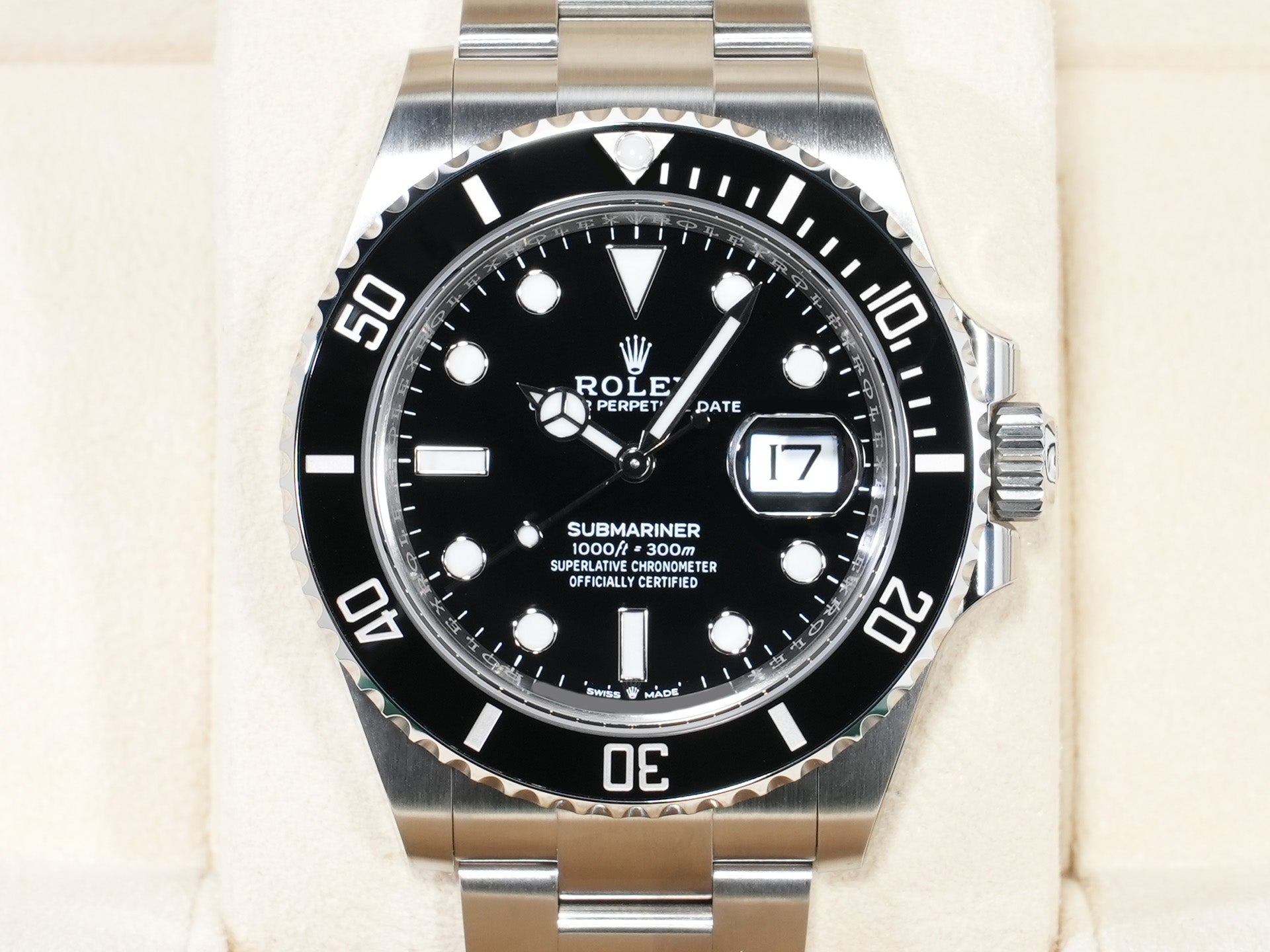 ロレックス サブマリーナー デイト Ref.126610LN ステンレススチール ブラック文字盤 未使用 9mjnxxks