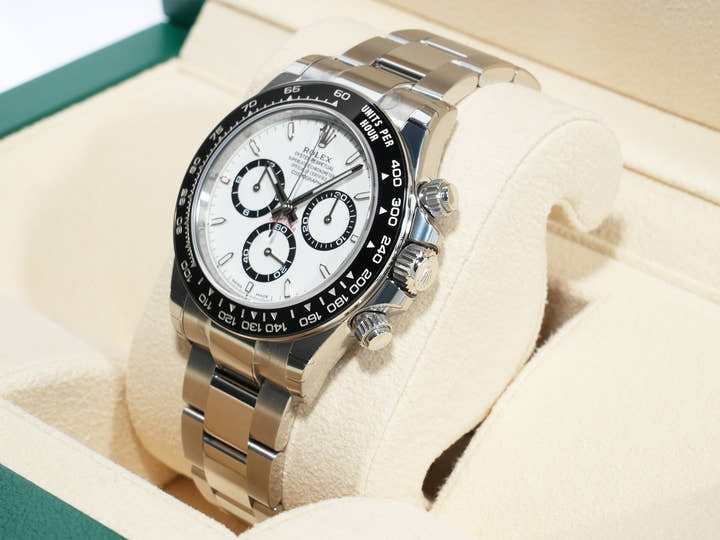 Rolex Daytona Ref. 126500LN Stainless Steel White Dial Unused eamkja45