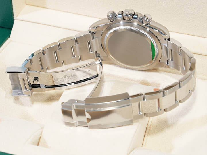 Rolex Daytona Ref. 126500LN Stainless Steel White Dial Unused eamkja45