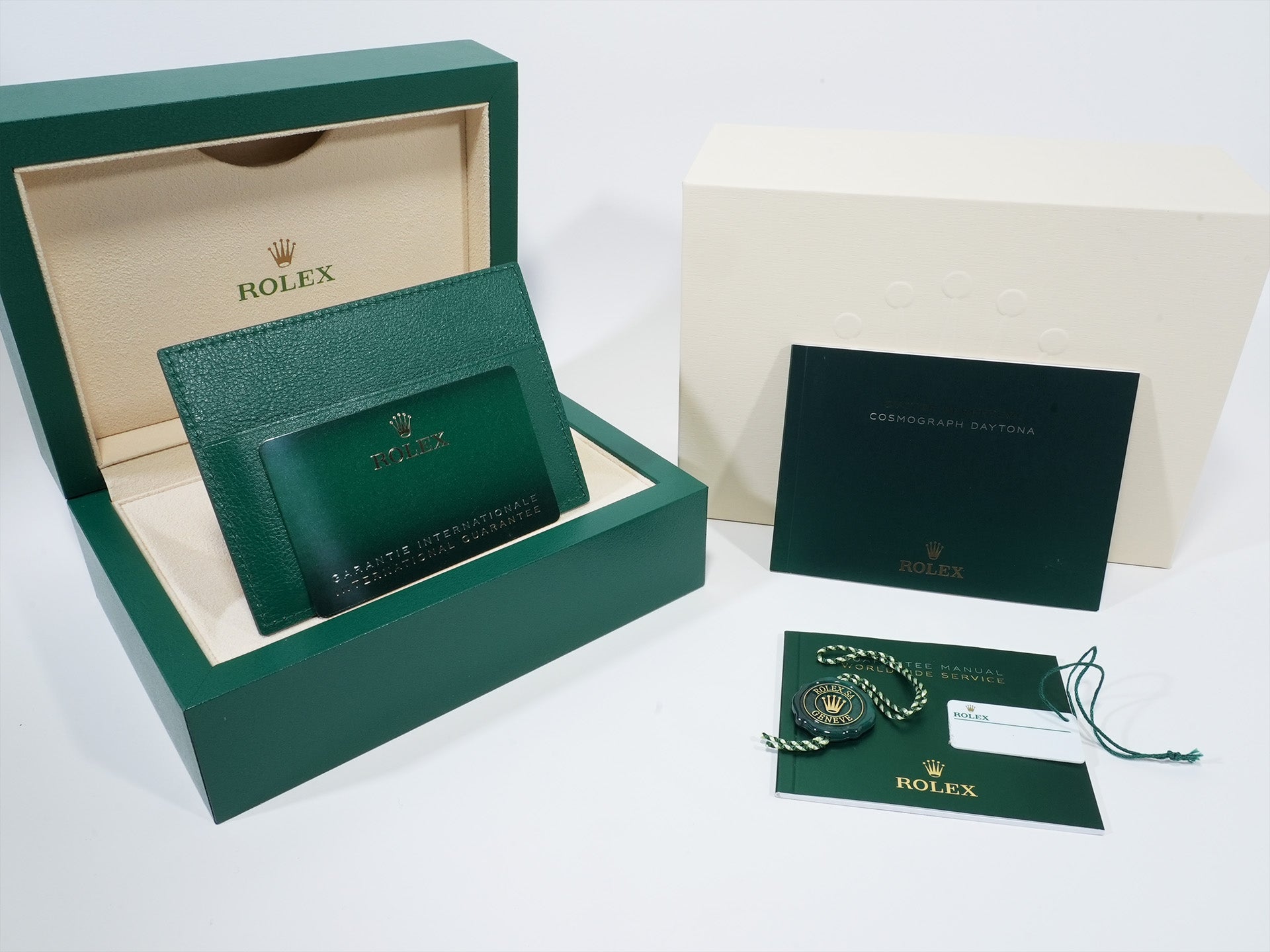 Rolex Daytona Ref. 126500LN Stainless Steel White Dial Unused eamkja45