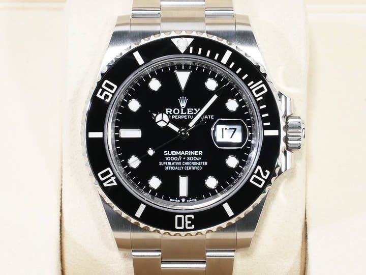 Rolex Submariner Date Ref. 126610LN Stainless Steel Black Dial Unused fix6oi3c