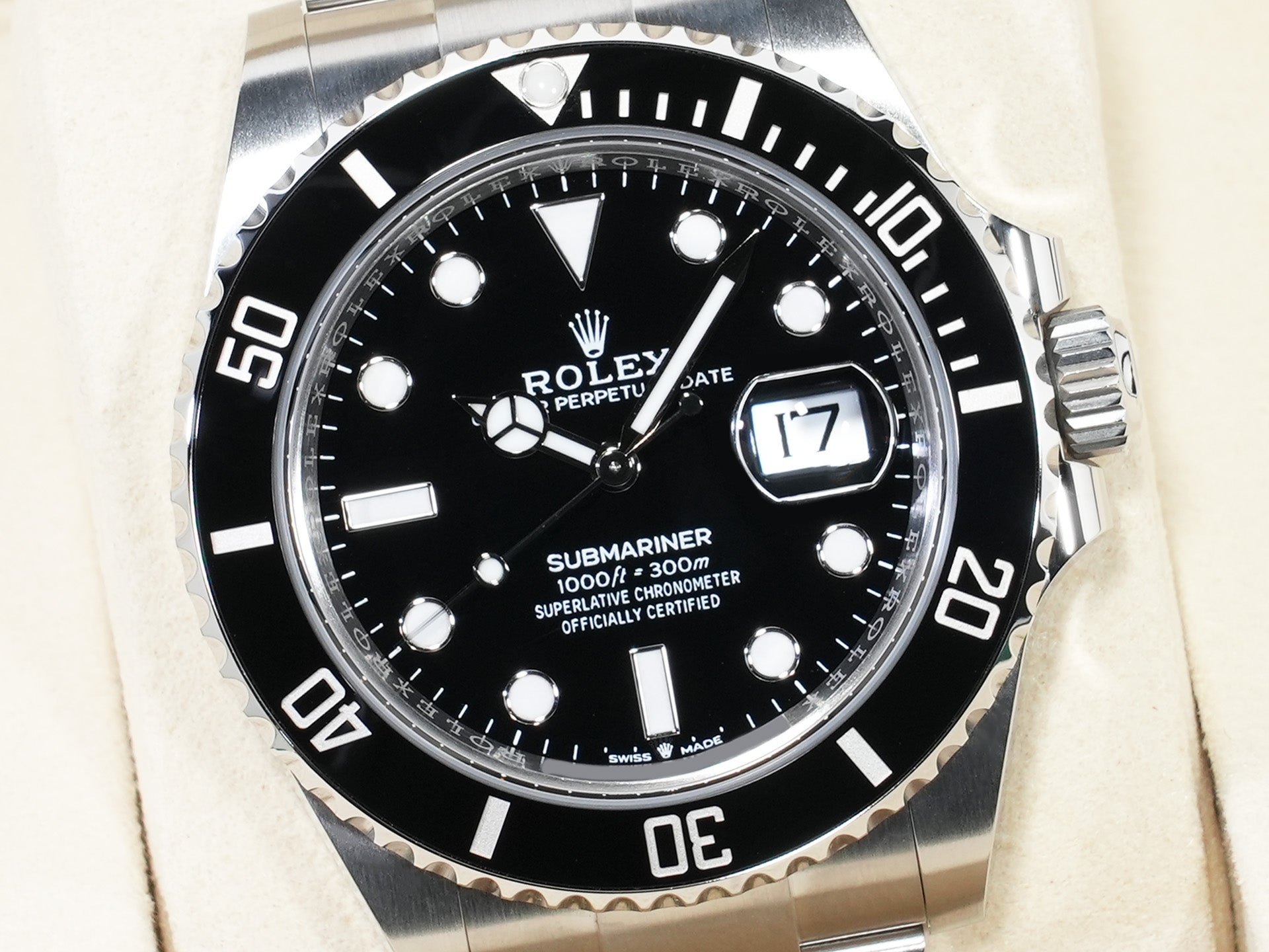 Rolex Submariner Date Ref. 126610LN Stainless Steel Black Dial Unused fix6oi3c