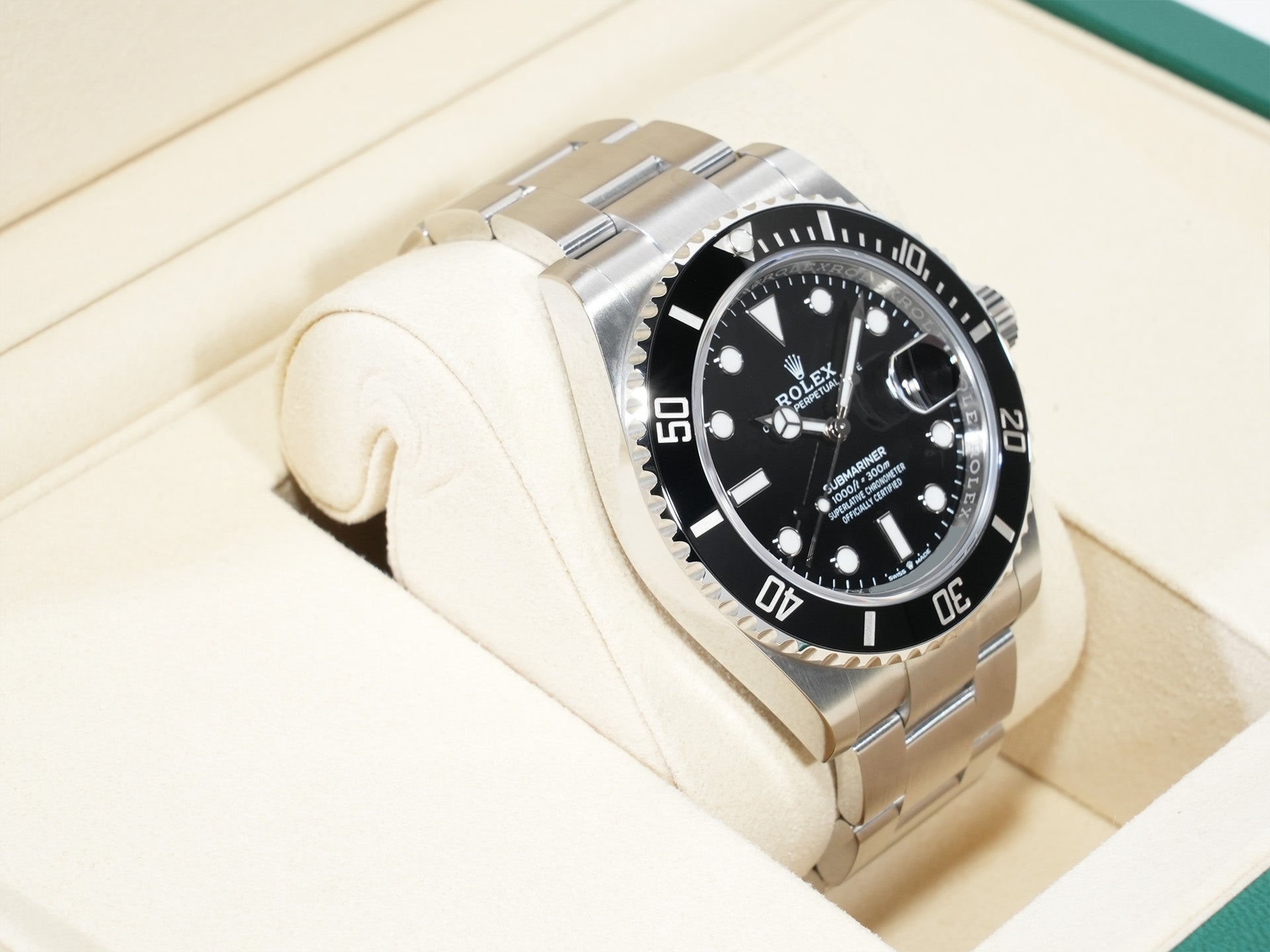 Rolex Submariner Date Ref. 126610LN Stainless Steel Black Dial Unused fix6oi3c