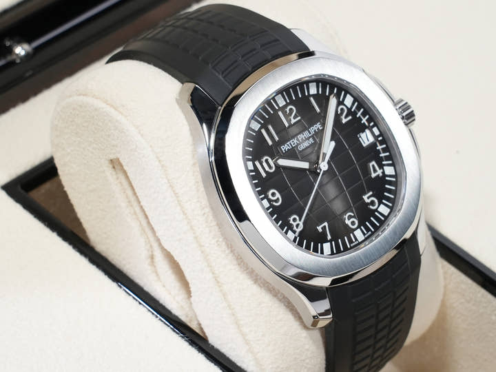 Patek Philippe Aquanaut Ref. 5167A-001 Stainless Steel Black Dial Excellent Condition 5ffv98c6