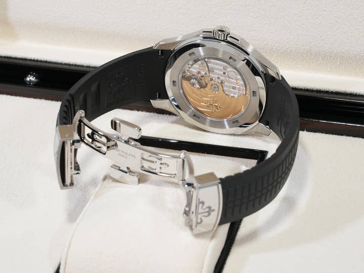 Patek Philippe Aquanaut Ref. 5167A-001 Stainless Steel Black Dial Excellent Condition 5ffv98c6