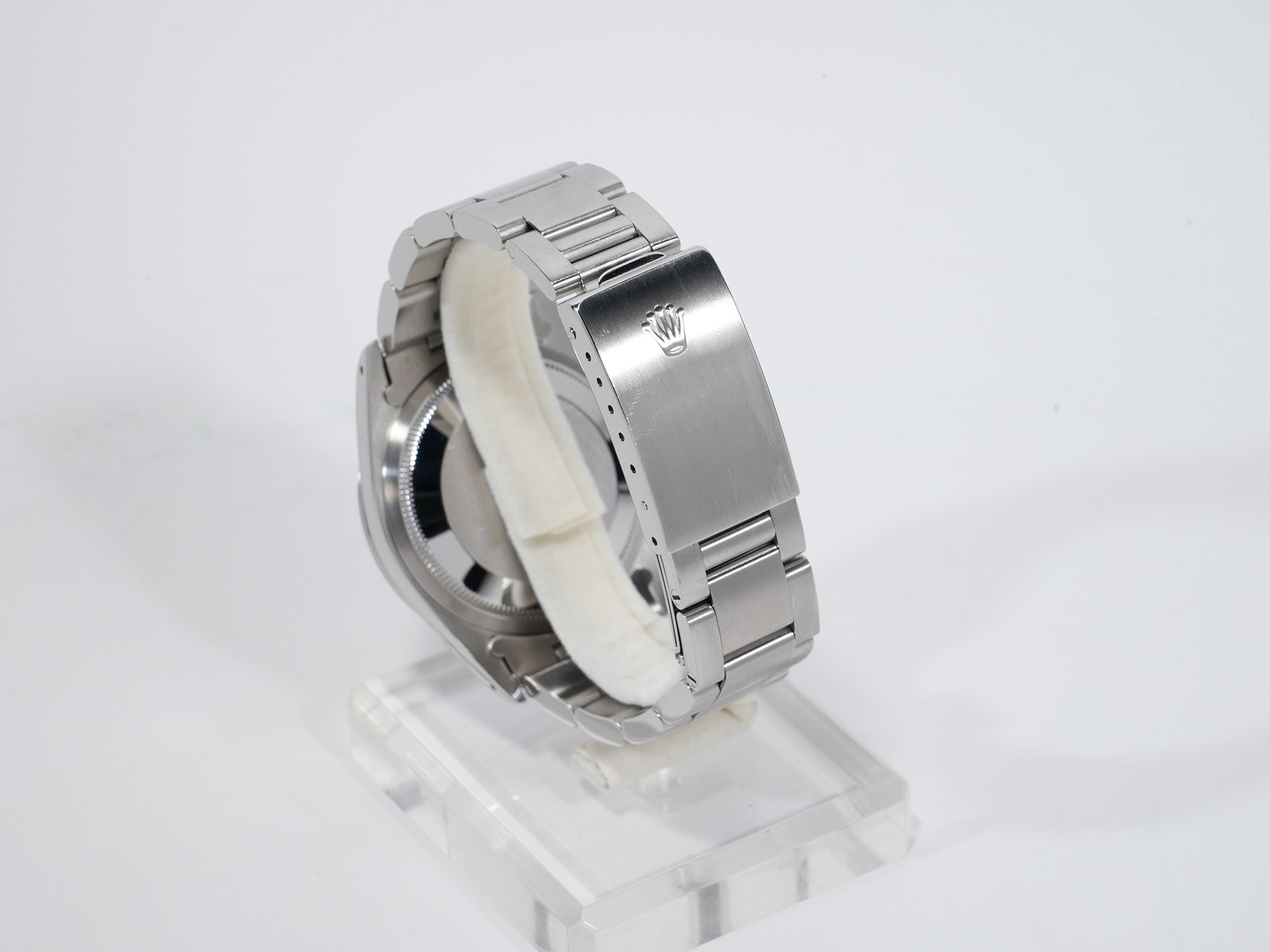 Rolex Explorer I Ref. 14270 Stainless Steel Black Dial Oyster Bracelet Excellent Condition zztdh5b2