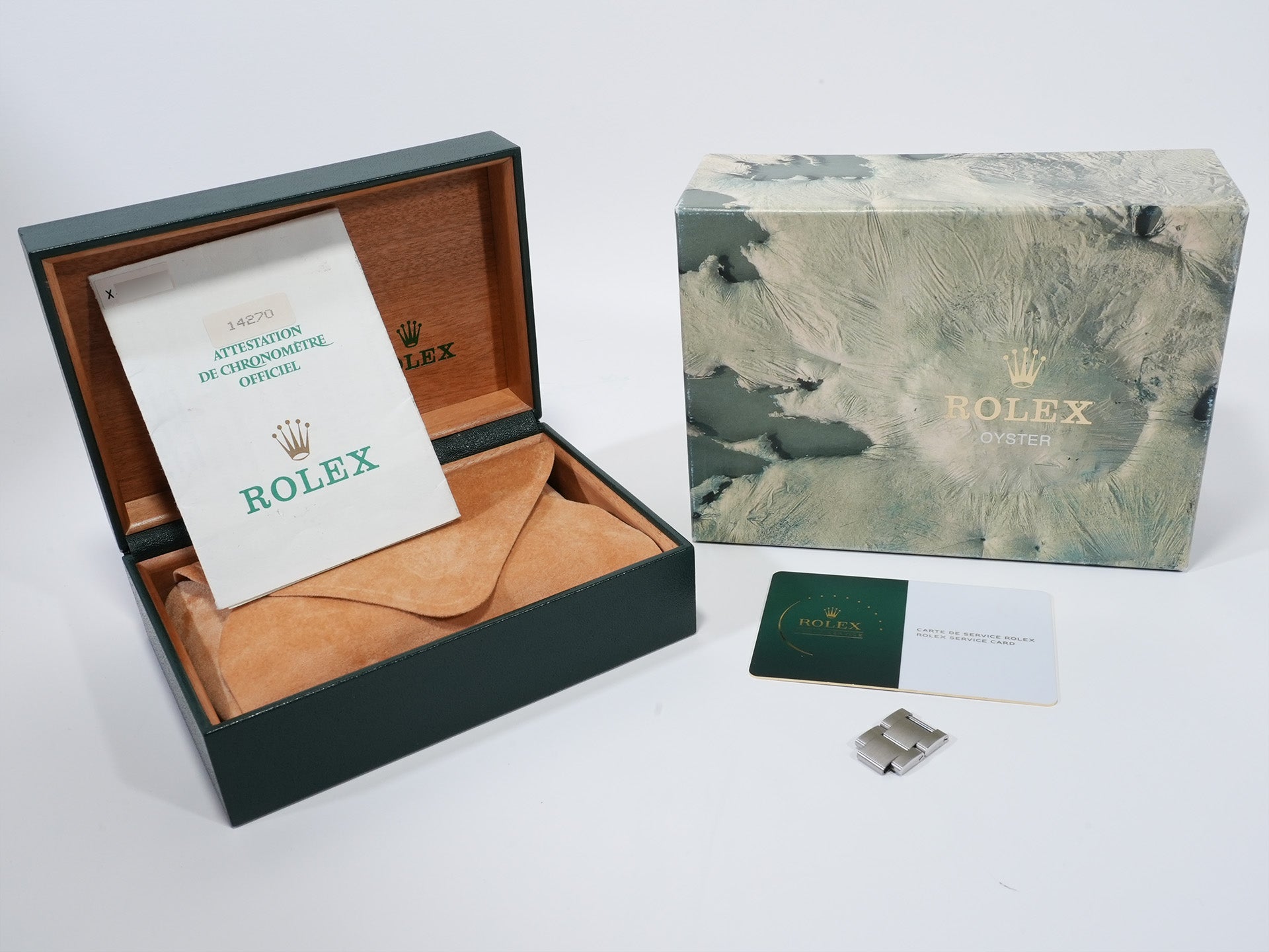 Rolex Explorer I Ref. 14270 Stainless Steel Black Dial Oyster Bracelet Excellent Condition zztdh5b2