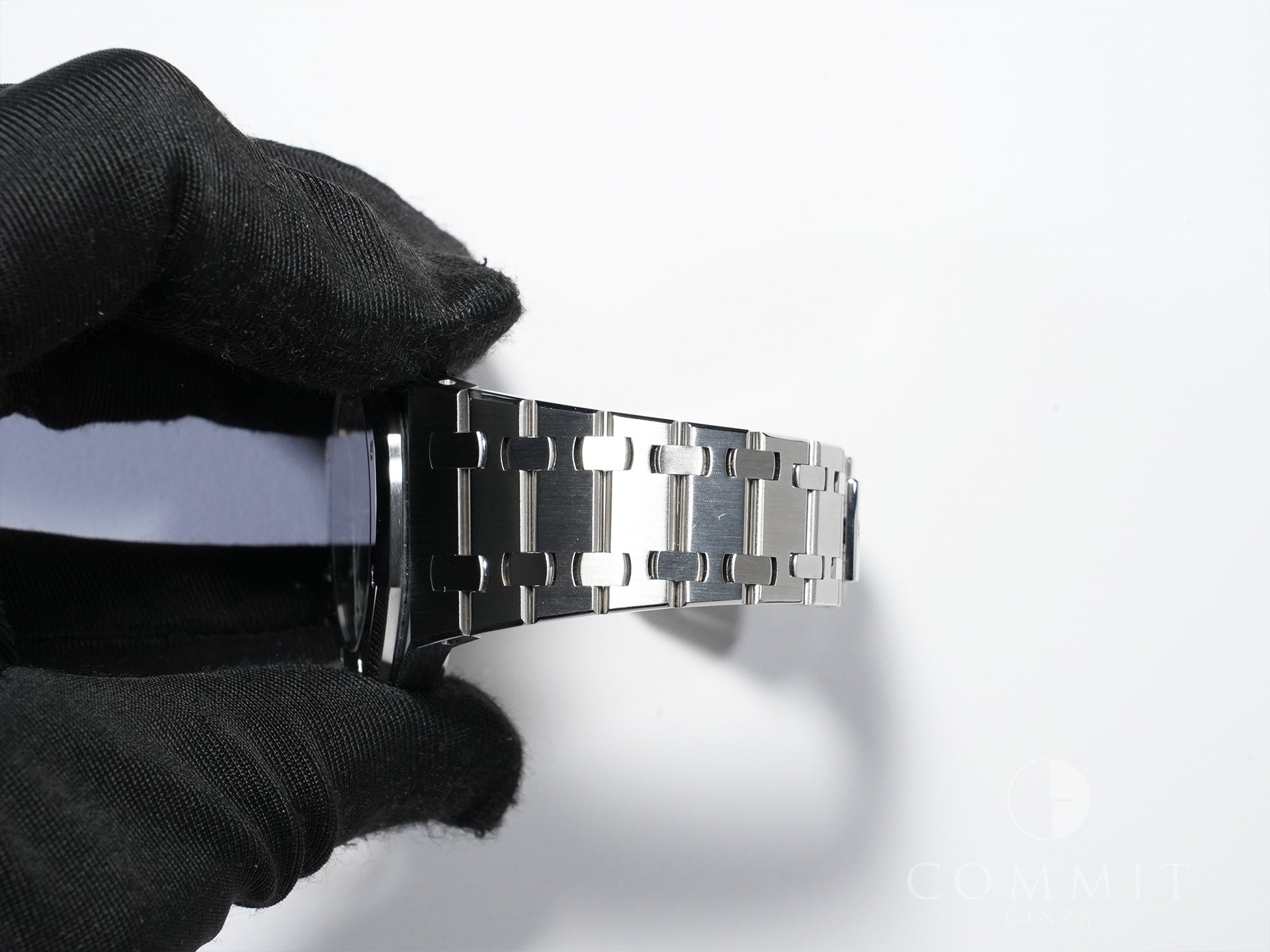 Audemars Piguet Royal Oak Nickel Faldo Ref. 15190SP.OO.0789ST.01 Stainless Steel/Platinum Black Dial Excellent Condition hvrapa6z