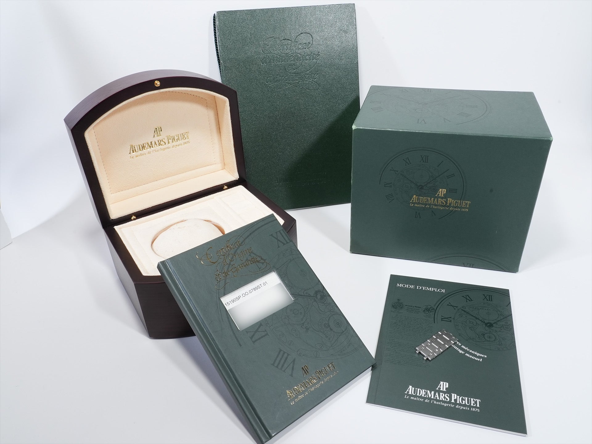 Audemars Piguet Royal Oak Nickel Faldo Ref. 15190SP.OO.0789ST.01 Stainless Steel/Platinum Black Dial Excellent Condition hvrapa6z