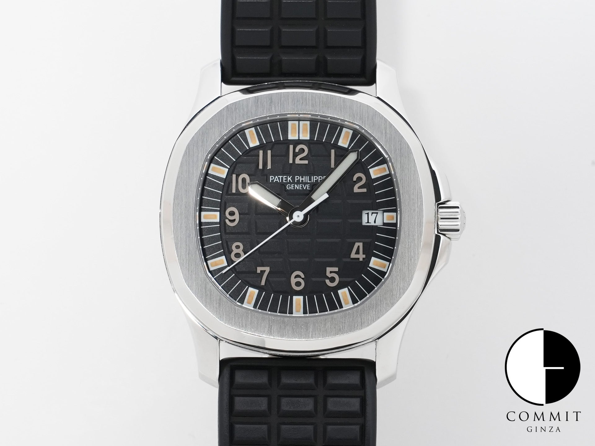 パテックフィリップ アクアノート Ref.5064A-001 ステンレススチール ブラック文字盤 美中古 7xu3akjg
