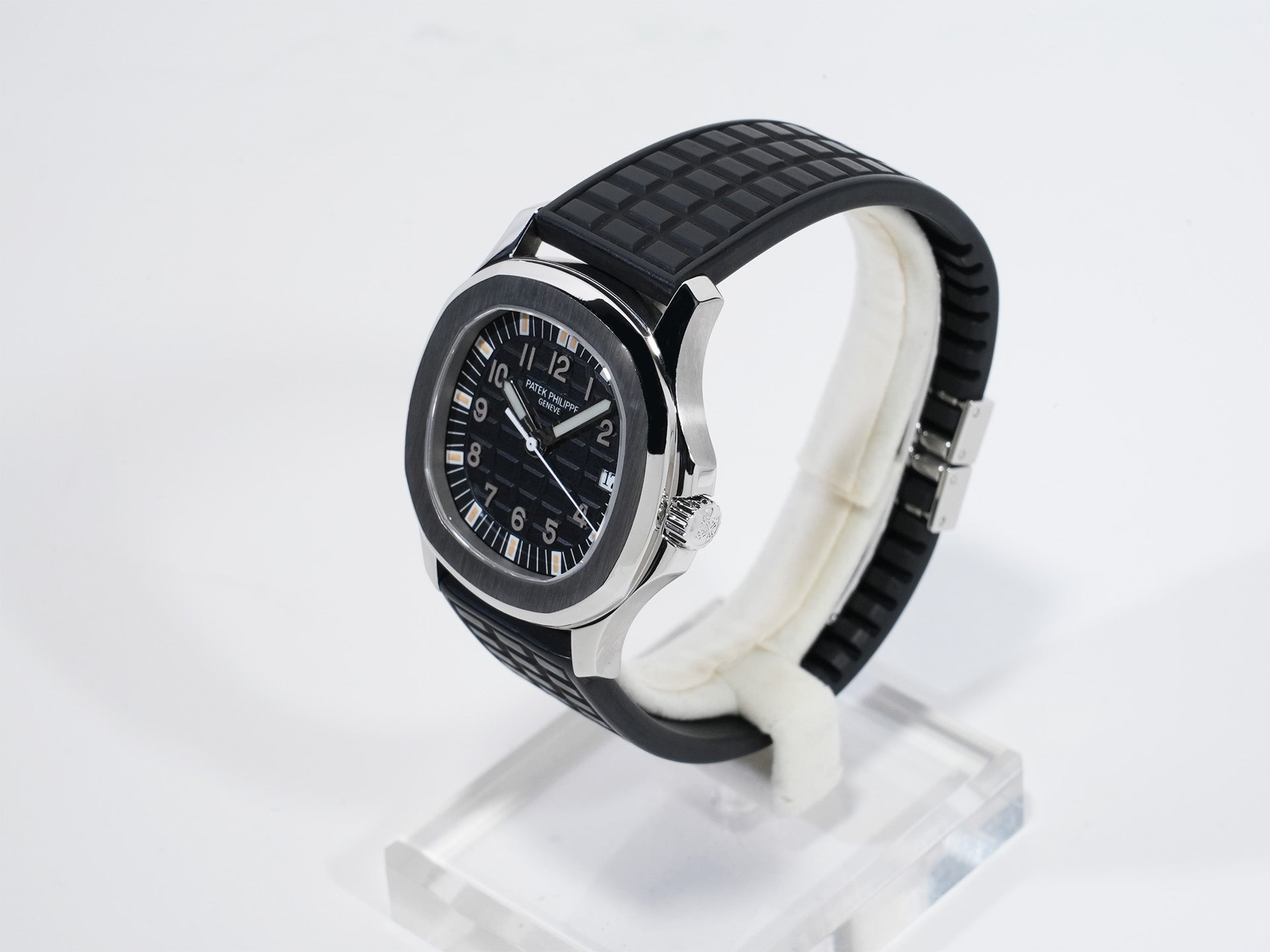 パテックフィリップ アクアノート Ref.5064A-001 ステンレススチール ブラック文字盤 美中古 7xu3akjg