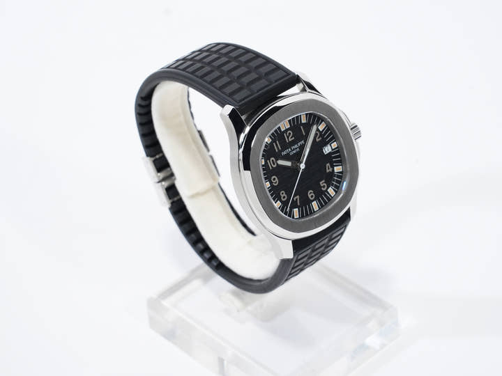 パテックフィリップ アクアノート Ref.5064A-001 ステンレススチール ブラック文字盤 美中古 7xu3akjg