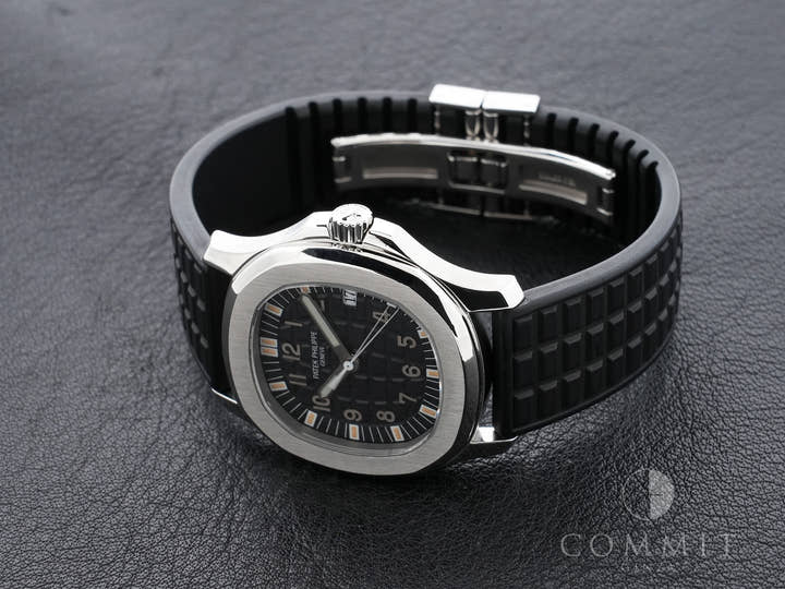 パテックフィリップ アクアノート Ref.5064A-001 ステンレススチール ブラック文字盤 美中古 7xu3akjg