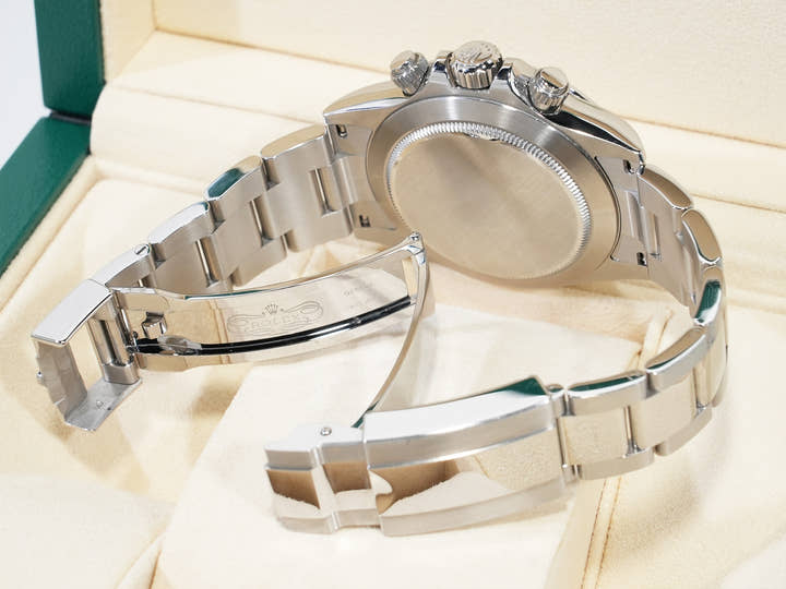 Pre-owned Rolex Daytona Ref. 116520 Stainless Steel White Dial (ysnys2co)