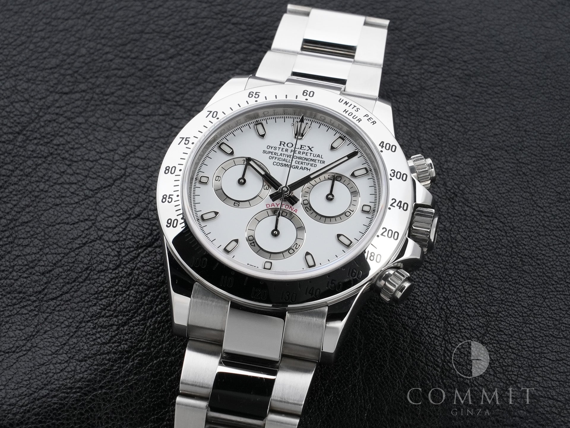 Pre-owned Rolex Daytona Ref. 116520 Stainless Steel White Dial (ysnys2co)