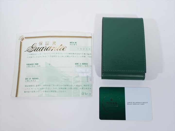 Rolex Day-Date 36 Ref. 18238 Yellow Gold Onyx Dial Excellent Condition eiv836uj